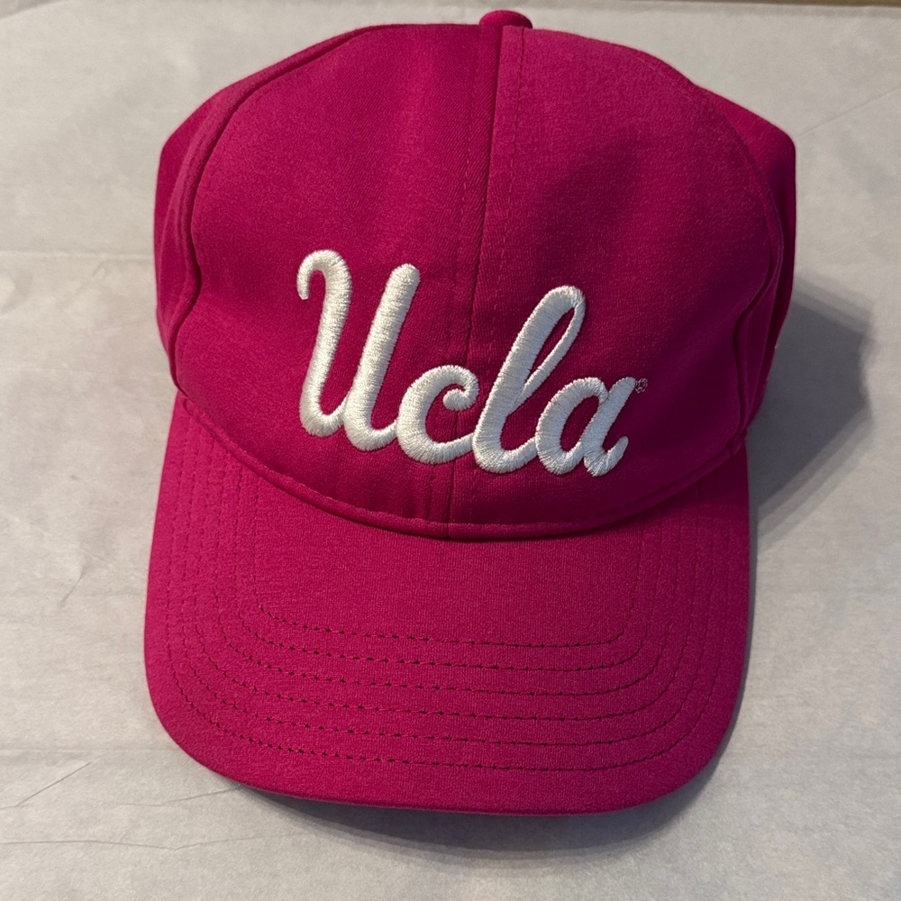 UCLA Embroidered Pink Baseball Cap
